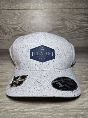 Cuater Golf Hat Adjustable Snapback Grey / Blue Speckled Brand New Deadstock